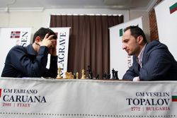 Caruana og Topalov