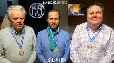 Gunnaslagur 2016 - Efstu menn - ESE