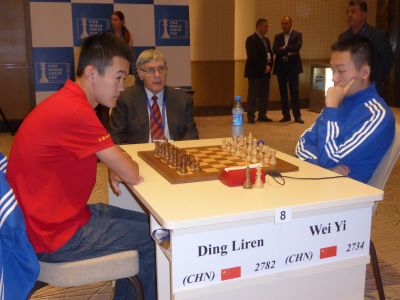 Wei Yi og Ding Liren