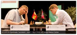 Shirov og Carlsen